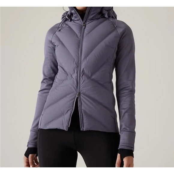 Athleta Inlet Jacket Dress Blue XL worn once - Picture 1 of 7